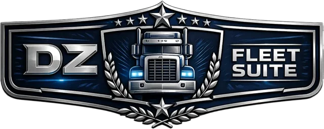 DZ Fleet Suite truck badge